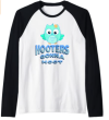 Hooters Gonna Hoot Funny Owl Pun Raglan Baseball Tee